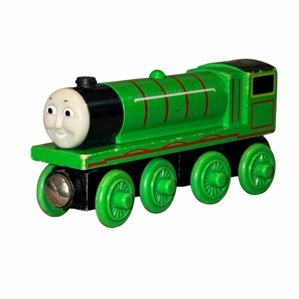 Henry No Tender Tank Engine Thomas the Train Wooden Railway Friend 2003 Vintage